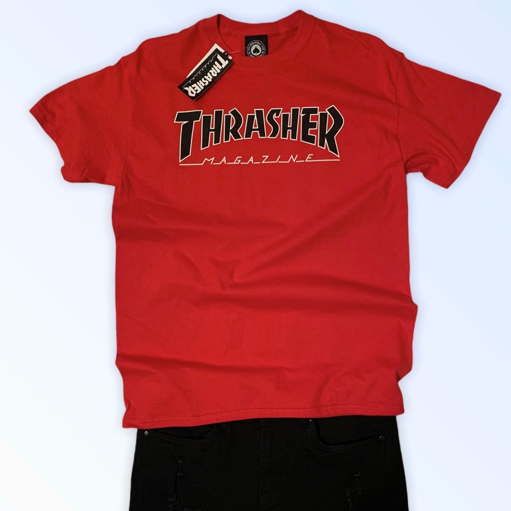 Men’s Thrasher Tee Red NWT